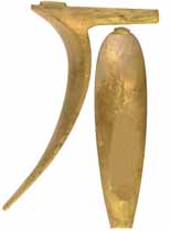 Jim Bridger Classic Early Hawken Buttplate, wax cast brass

Overall length 4-5/8", width 1-3/8", comb 2-7/8"